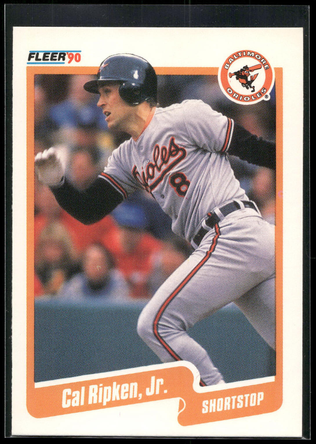 1990 Fleer #187 Cal Ripken, Jr.