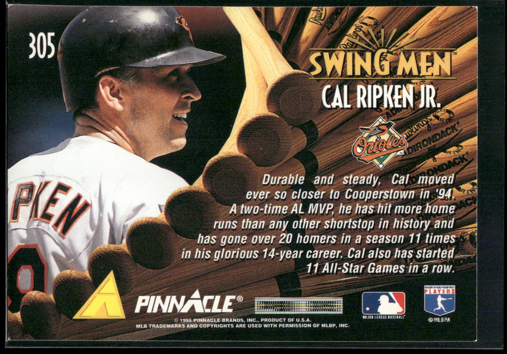 1995 Pinnacle #305 Cal Ripken Jr.