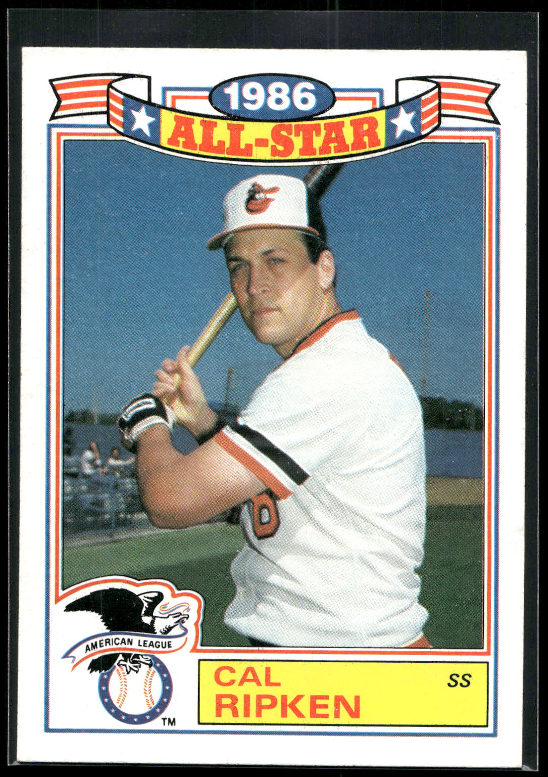 1987 Topps #16 Cal Ripken Glossy All-Stars