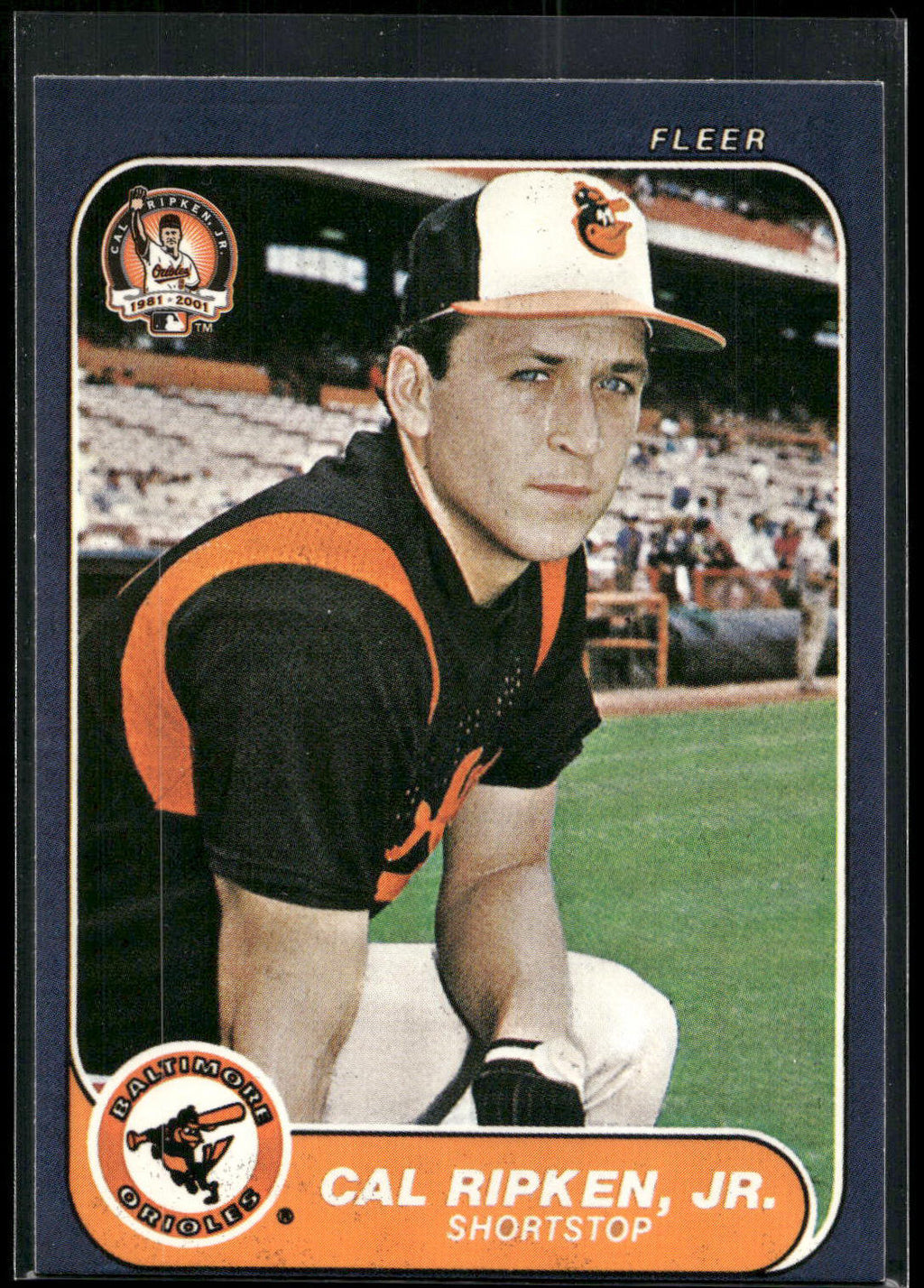 1986 Fleer #284 Cal Ripken, Jr.