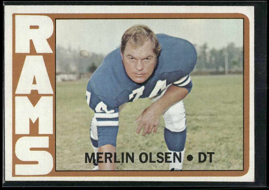 1972 Topps #181 Merlin Olsen