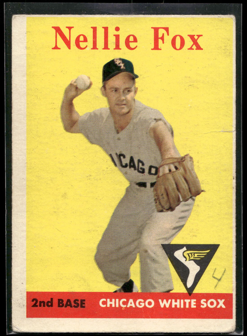 1958 Topps #400 Nellie Fox