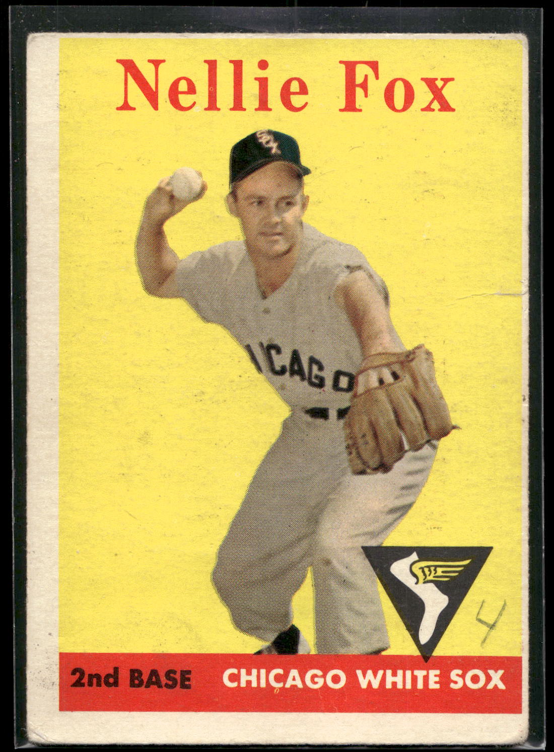 1958 Topps #400 Nellie Fox