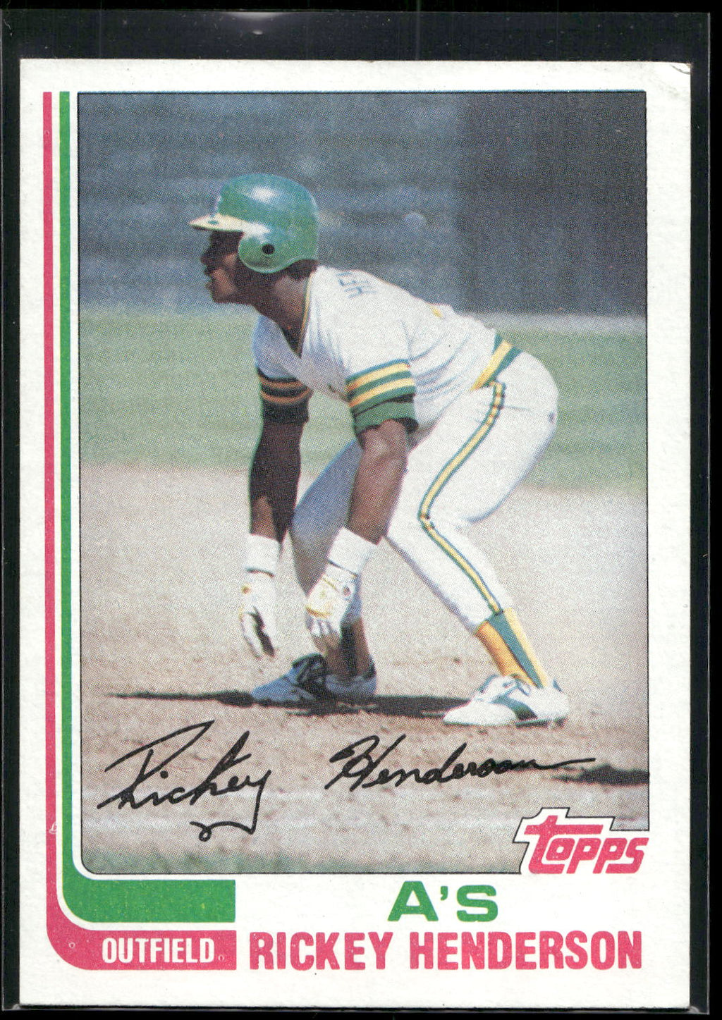 1982 Topps #610 Rickey Henderson