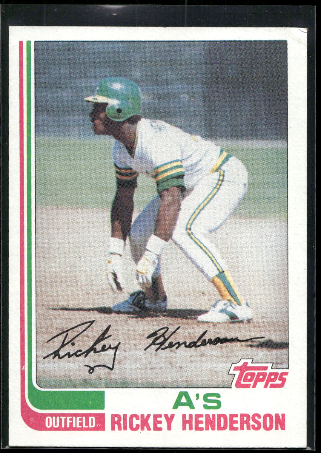 1982 Topps #610 Rickey Henderson
