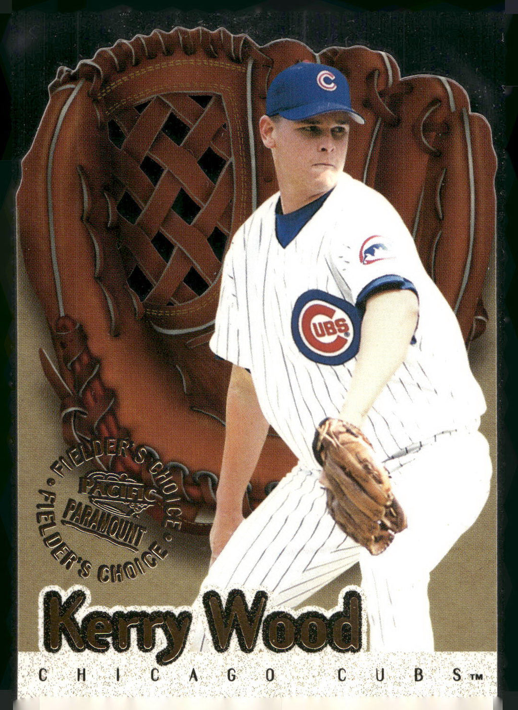 1999 Pacific Paramount #6 Kerry Wood Fielder's Choice