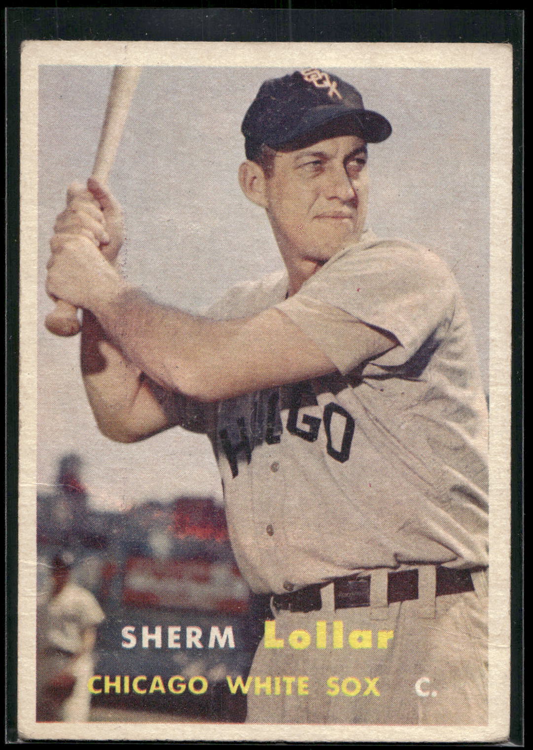 1957 Topps #23 Sherm Lollar