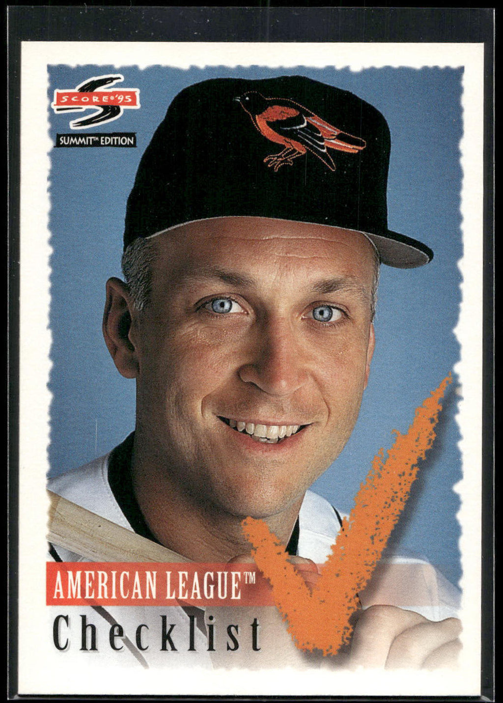 1995 Summit #196 American League Checklist