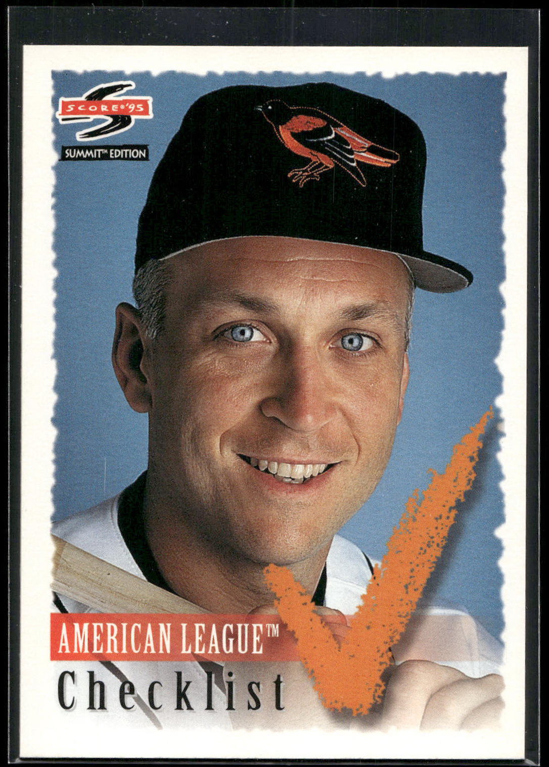 1995 Summit #196 American League Checklist