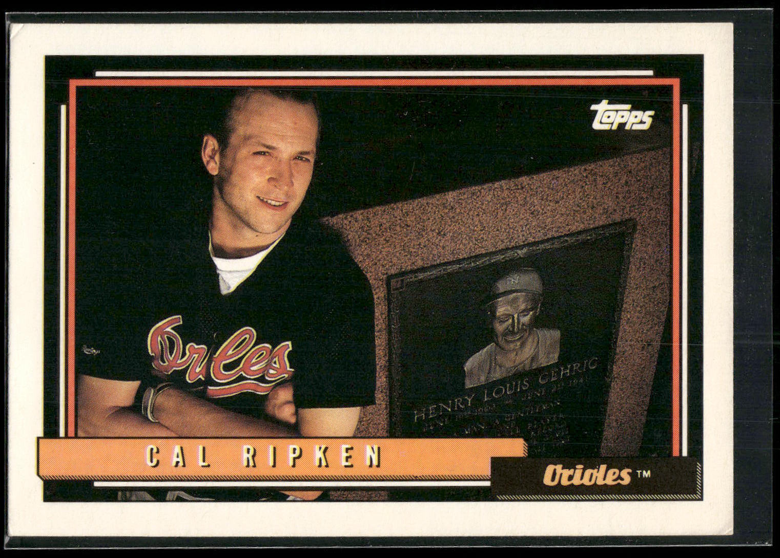 1992 Topps #40 Cal Ripken