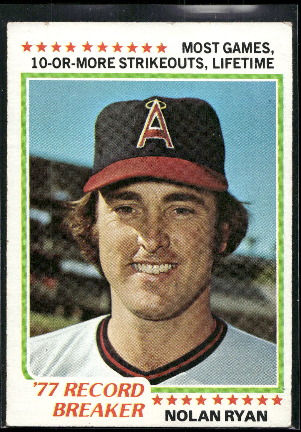 1978 Topps #6 Nolan Ryan