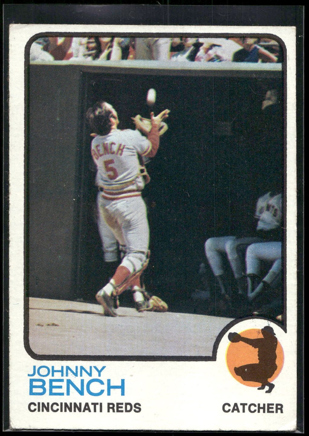 1973 Topps #380 Johnny Bench