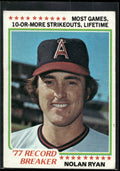 1978 Topps #6 Nolan Ryan