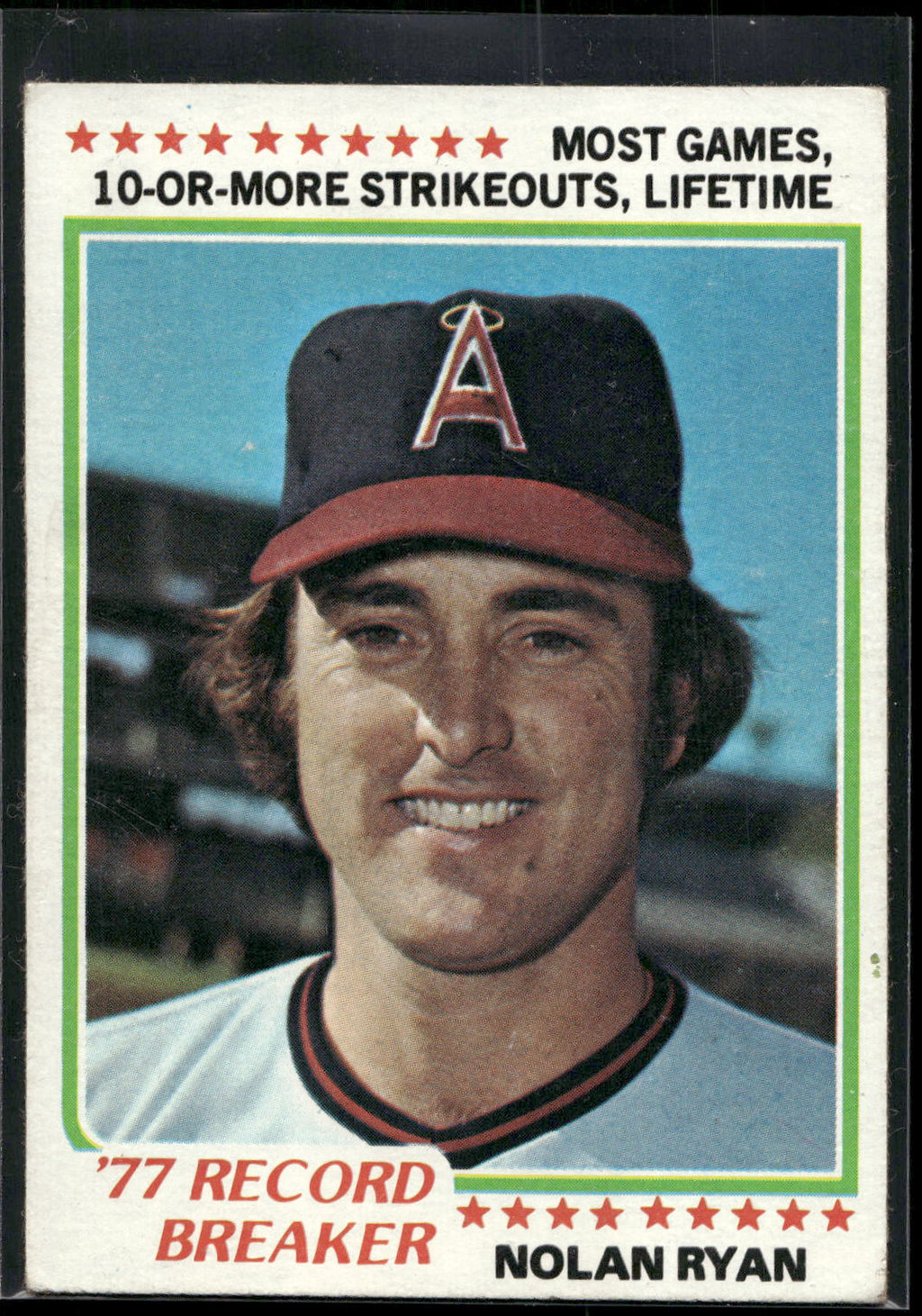 1978 Topps #6 Nolan Ryan