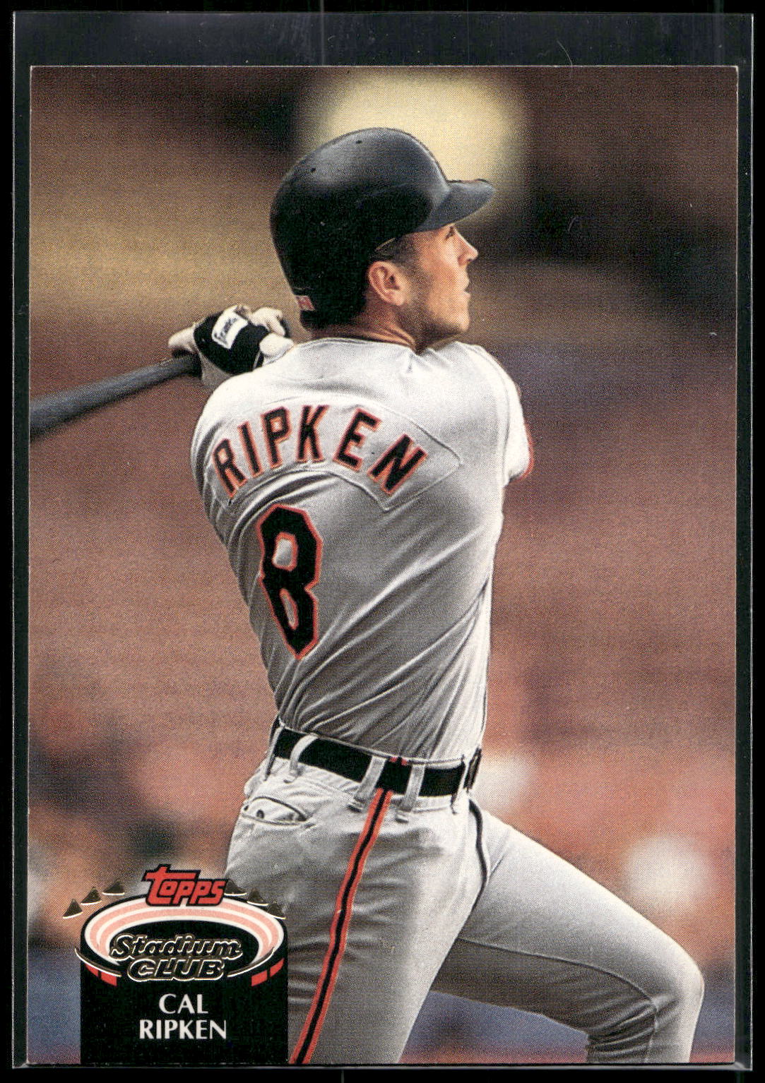1992 Stadium Club #1 Cal Ripken