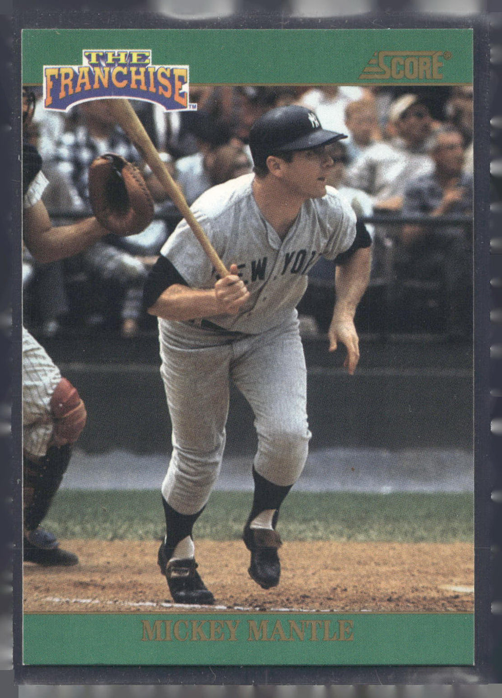 1992 Score #2 Mickey Mantle The Franchise