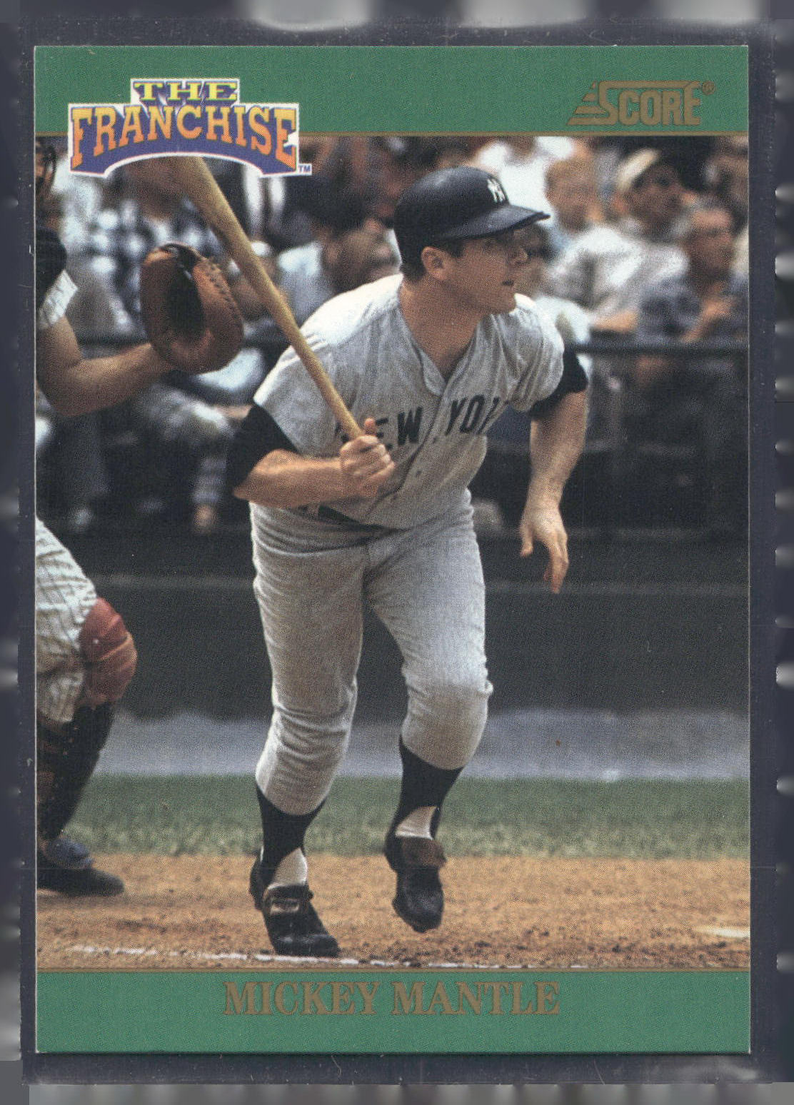 1992 Score #2 Mickey Mantle The Franchise