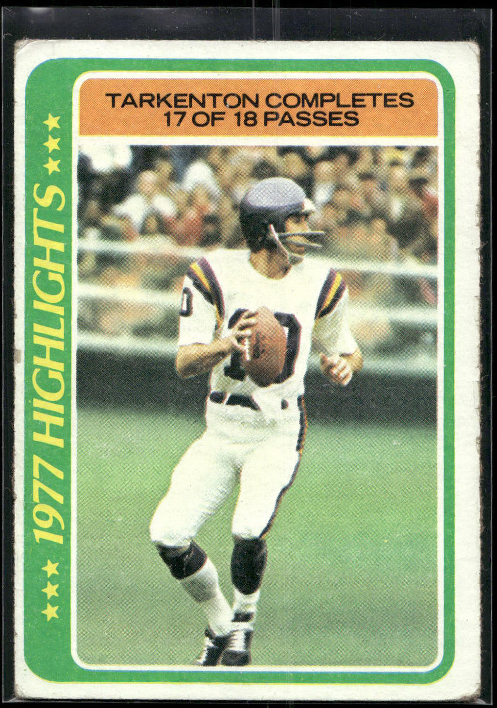1978 Topps #5 Fran Tarkenton