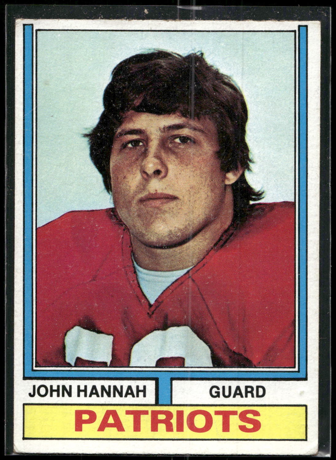1974 Topps #383 John Hannah