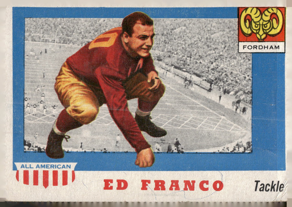 1955 Topps All-American #58 Ed Franco