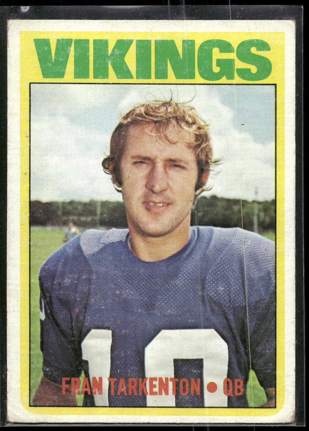 1972 Topps #225 Fran Tarkenton