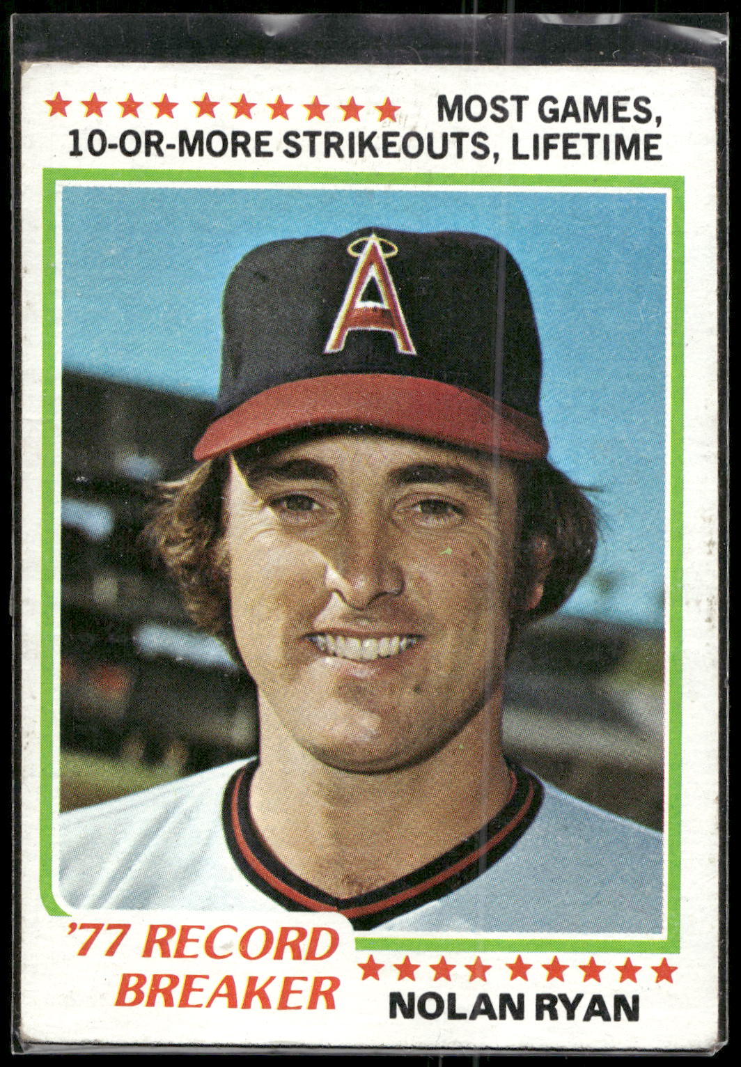 1978 Topps #6 Nolan Ryan