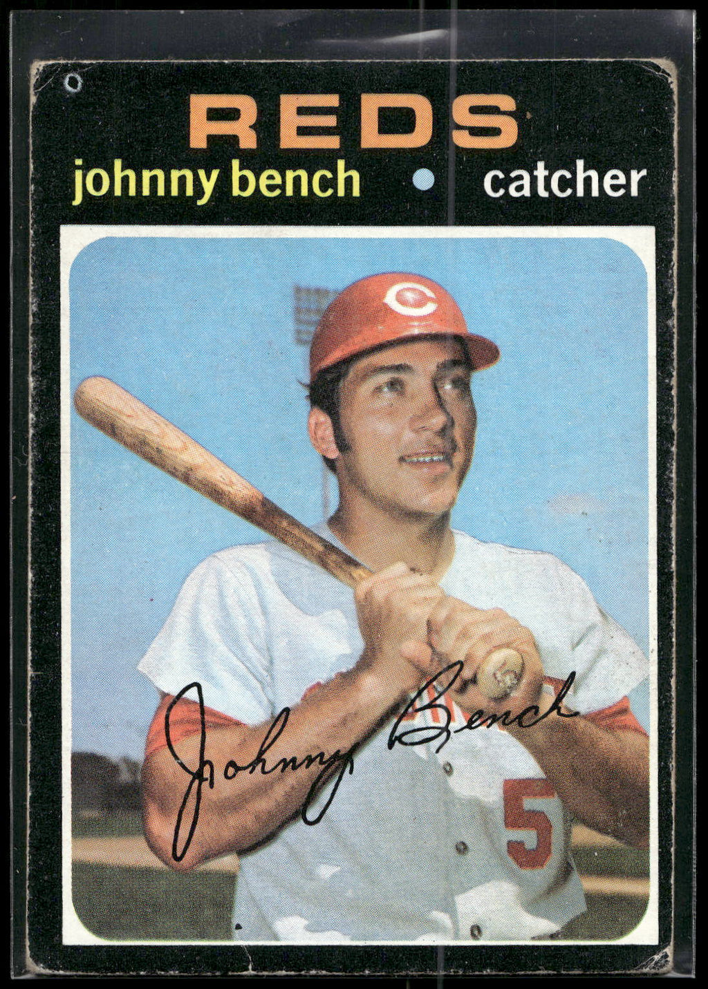 1971 Topps #250 Johnny Bench