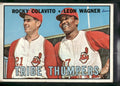 1967 Topps #109 Tribe Thumpers (Rocky Colavito / Leon Wagner)
