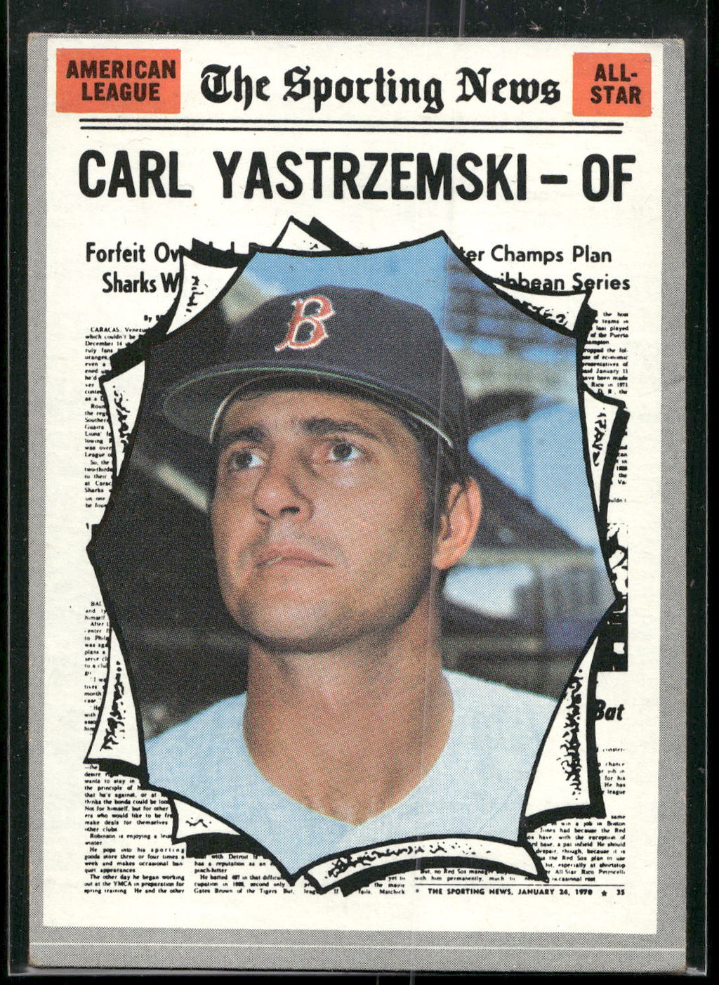 1970 Topps #461 Carl Yastrzemski