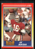 1990 Score #594 Joe Montana