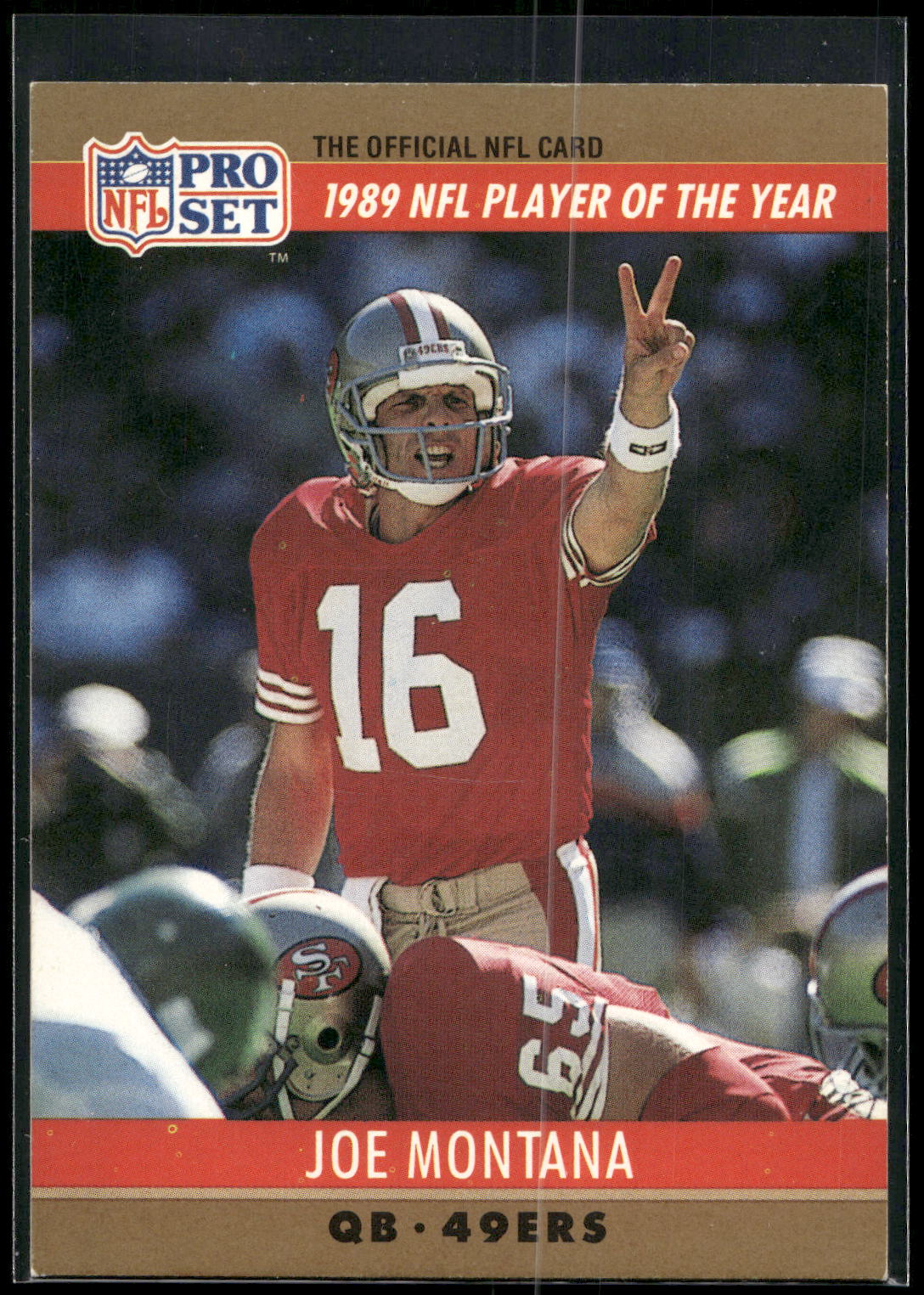 1990 Pro Set #2a Joe Montana