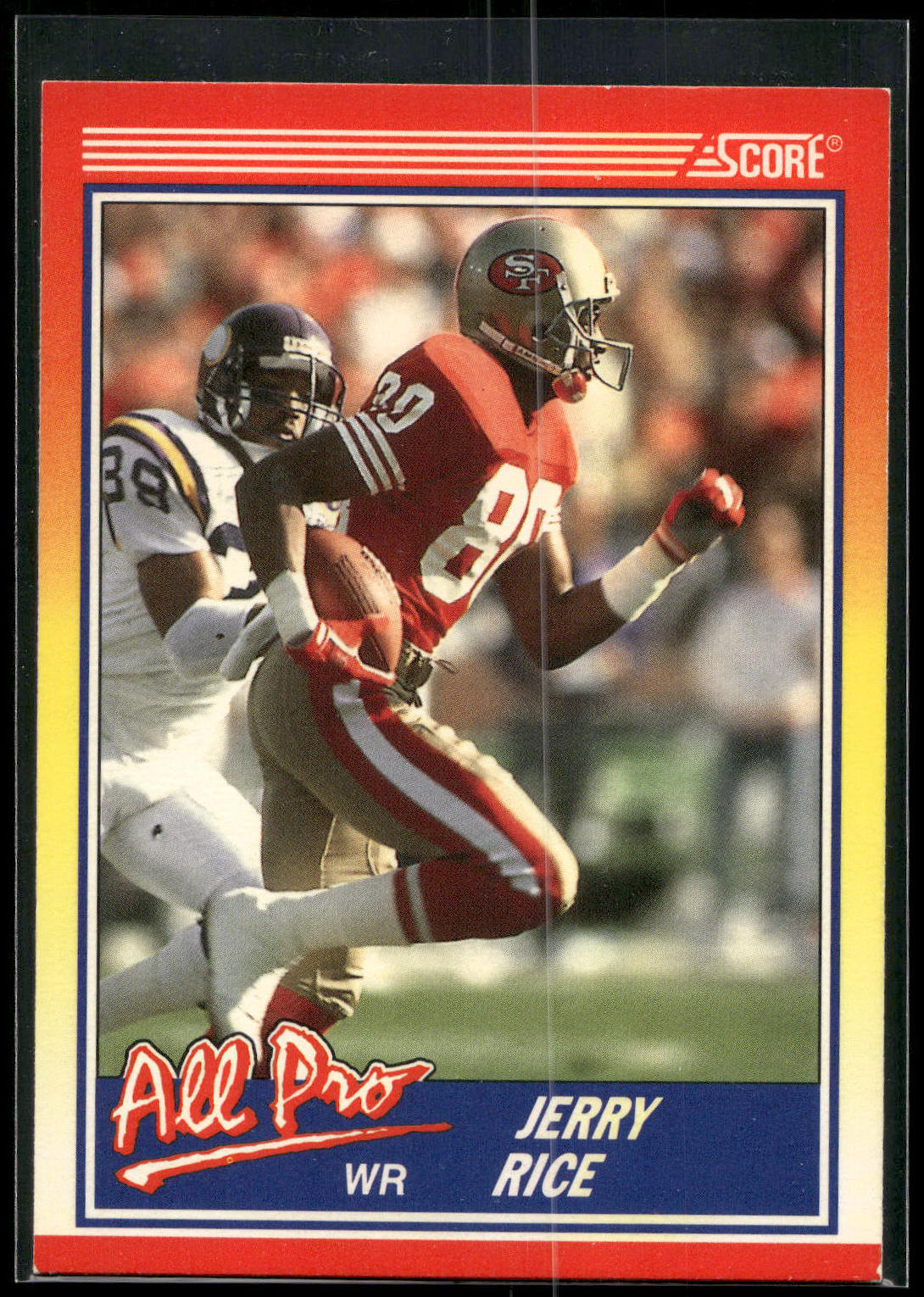 1990 Score #590 Jerry Rice