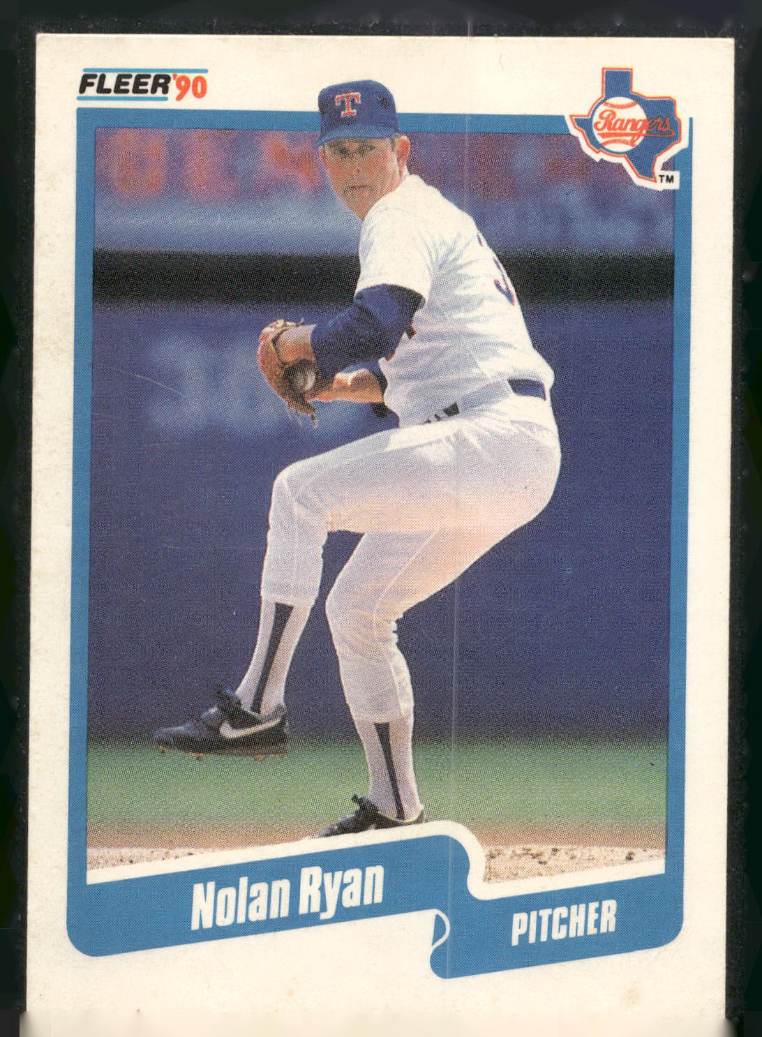1990 Fleer #313 Nolan Ryan