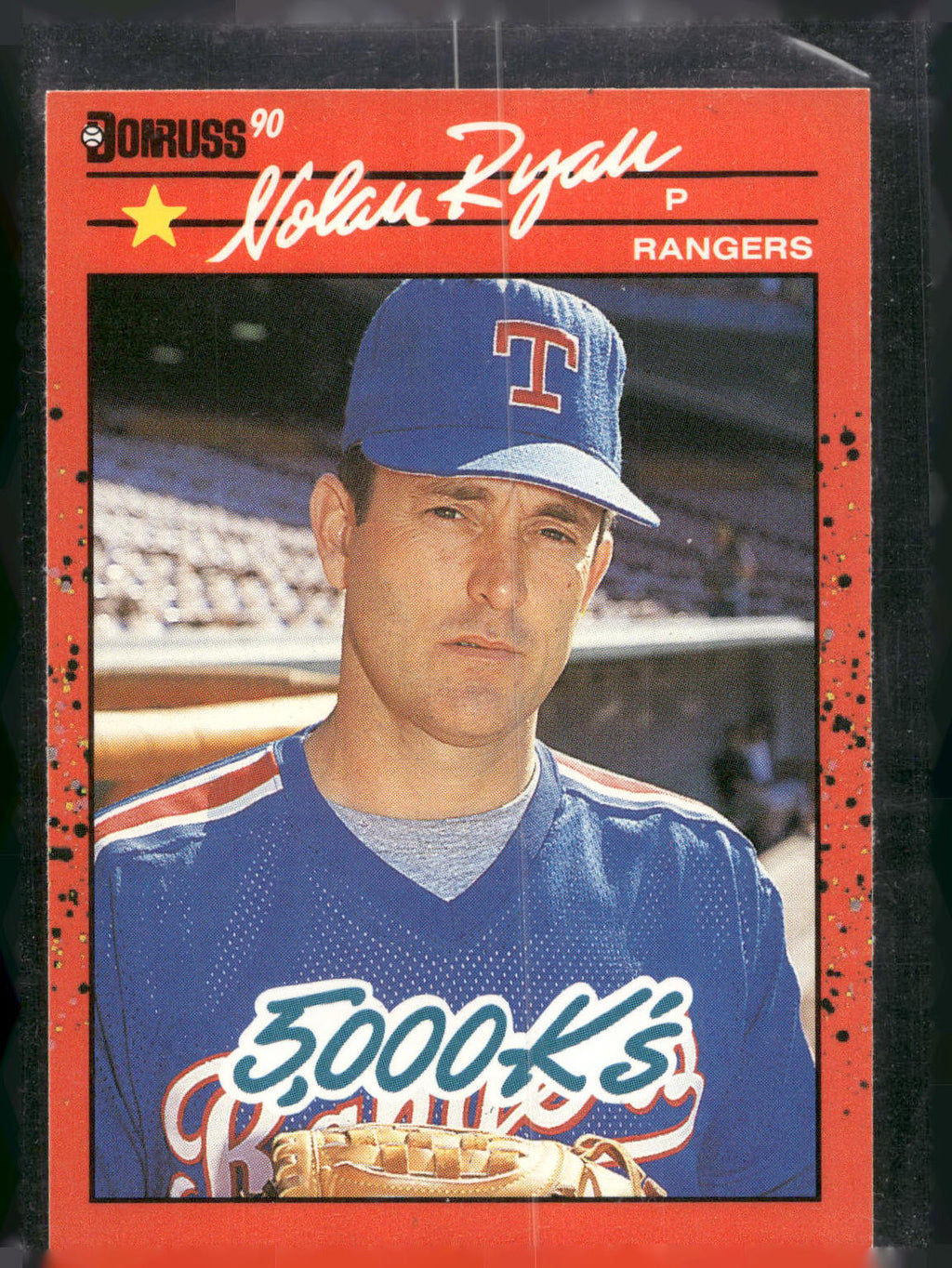 1990 Donruss #665 Nolan Ryan 5000K