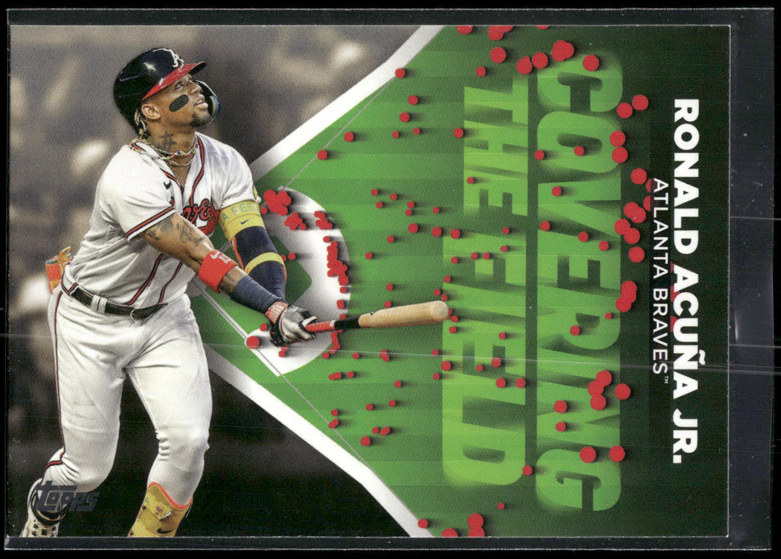 2024 Topps #CTF-5 Ronald Acuña Jr. Covering the Field