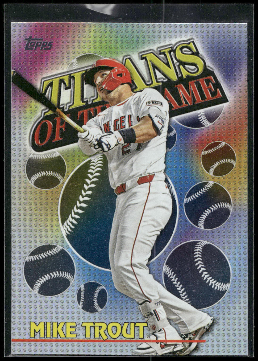 2026 Topps #TOG-2 Mike Trout Titans of the Game