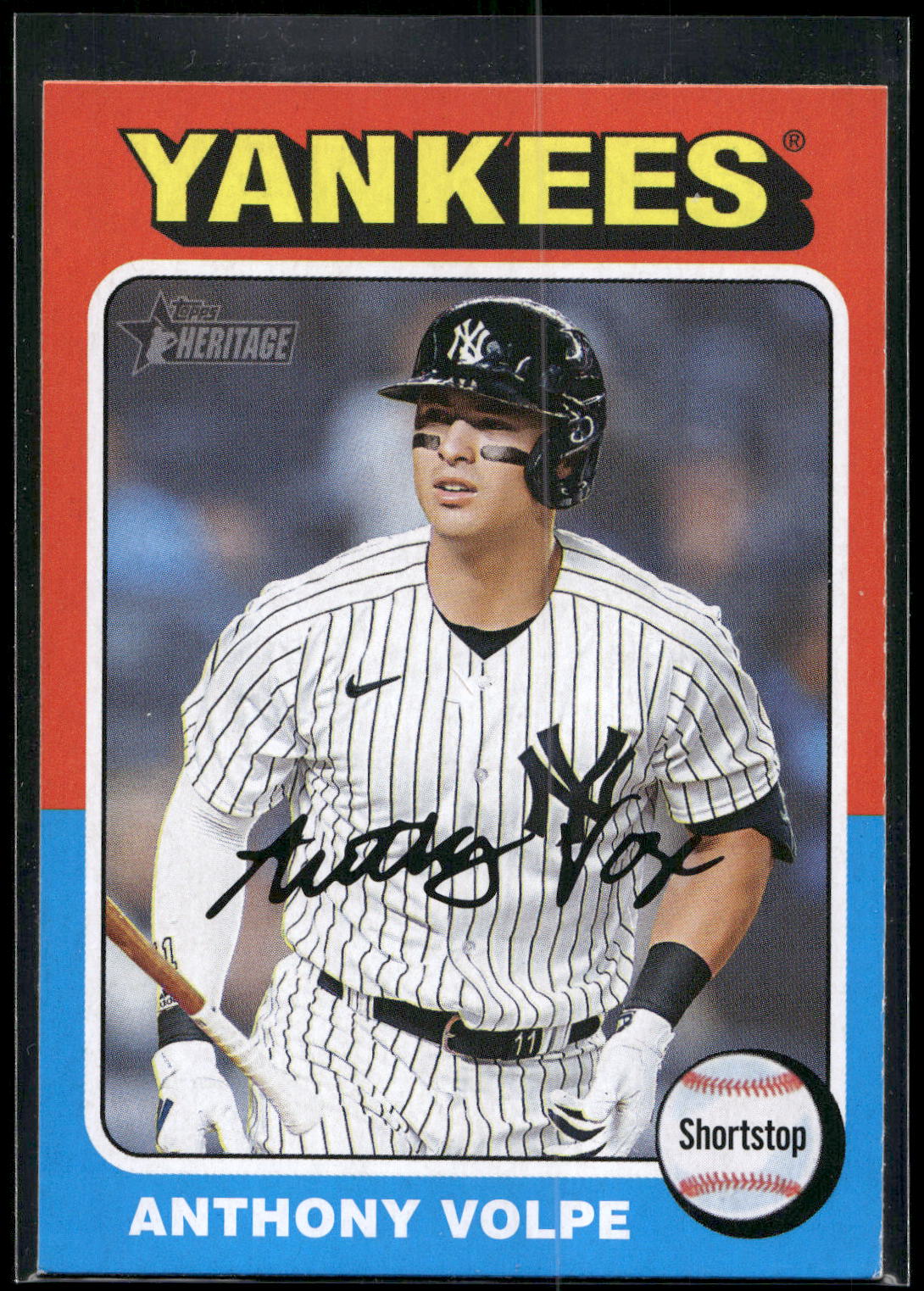 2024 Topps Heritage #282 Anthony Volpe