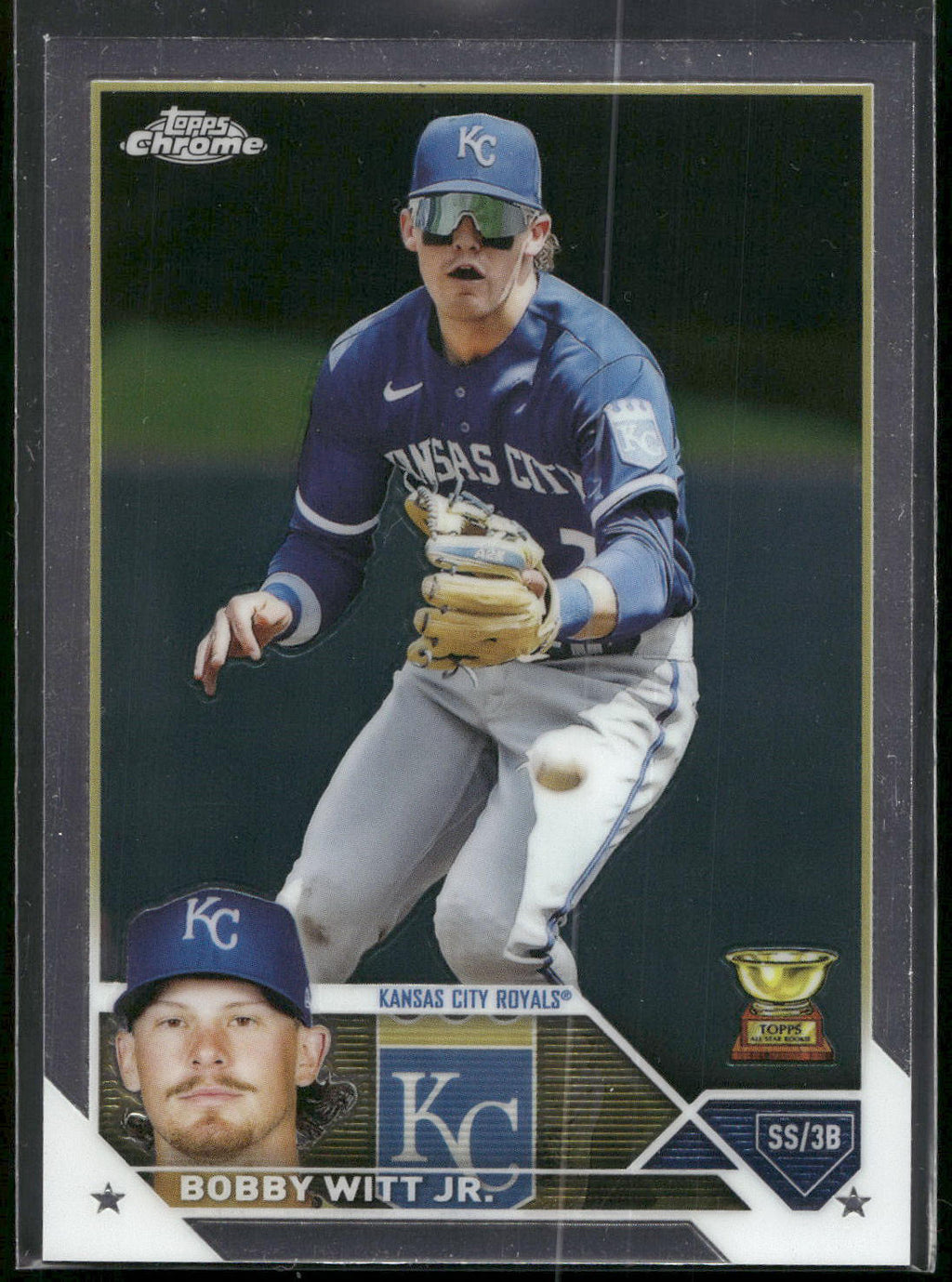 2023 Topps Chrome #176 Bobby Witt Jr.