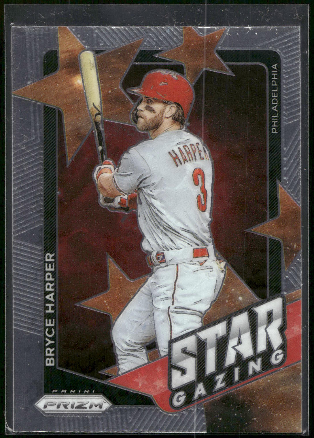 2021 Panini Prizm #SG11 Bryce Harper Star Gazing