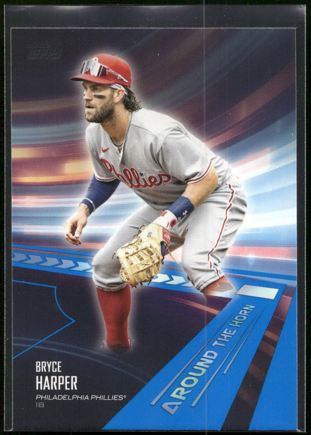 2024 Topps #ATH-15 Bryce Harper Around the Horn Blue