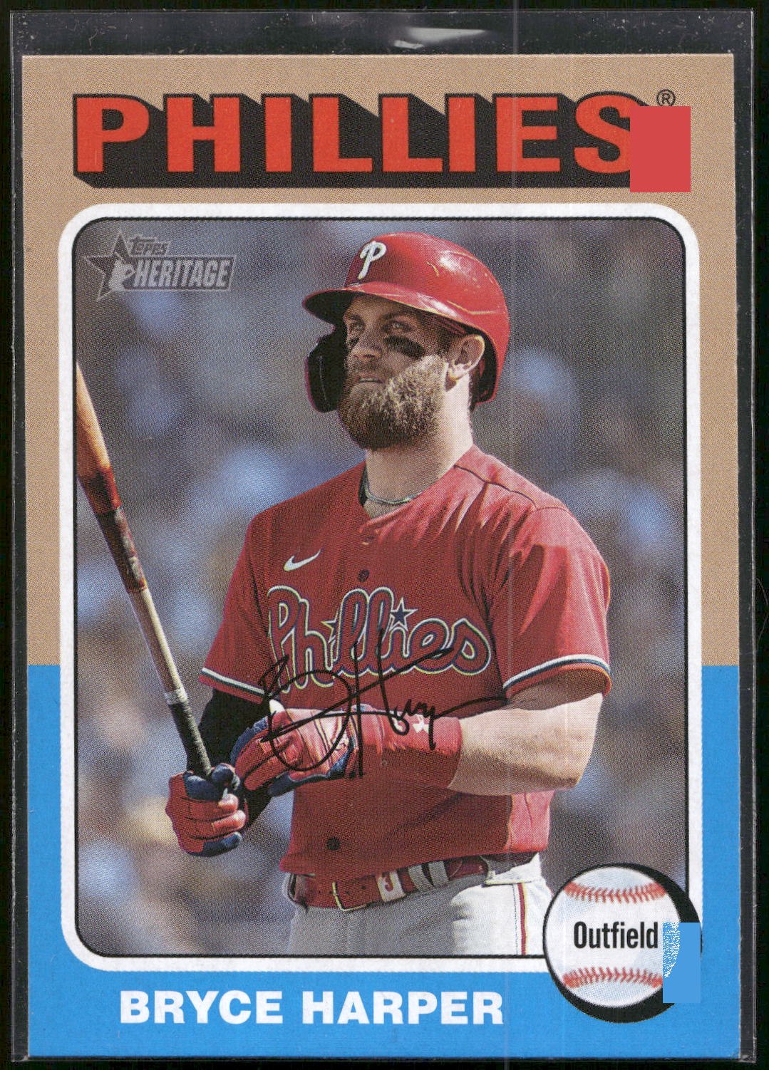 2024 Topps Heritage #405 Bryce Harper