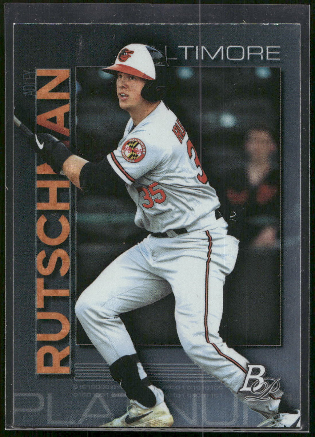 2020 Bowman Platinum #TOP-15 Adley Rutschman Top Prospects