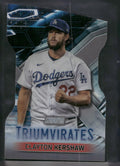 2023 Stadium Club #T-24 Clayton Kershaw Triumvirates