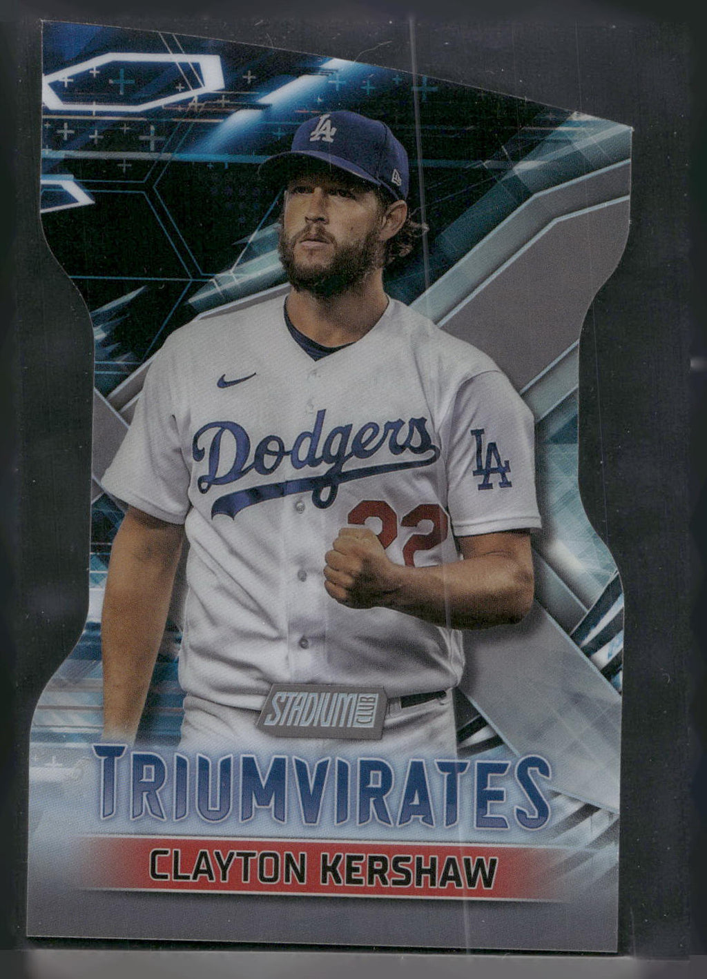 2023 Stadium Club #T-24 Clayton Kershaw Triumvirates
