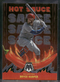 2022 Panini Mosaic #HS-3 Bryce Harper Hot Sauce