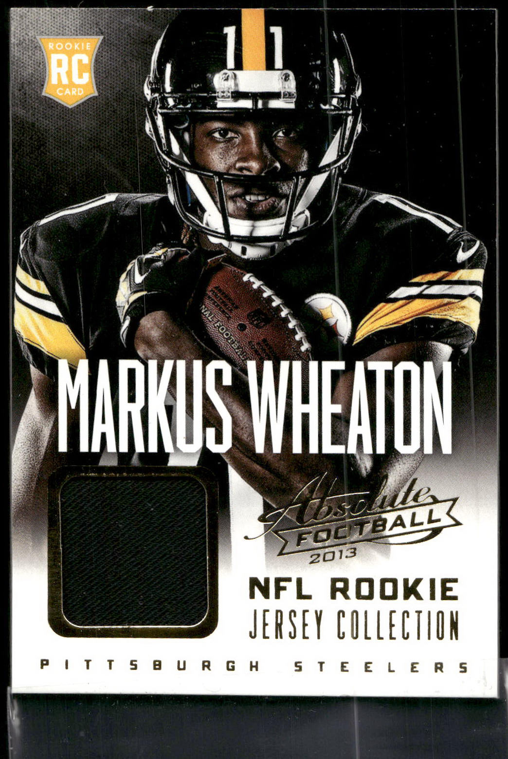 2013 Panini Absolute #24 Markus Wheaton NFL Rookie Jersey Collection