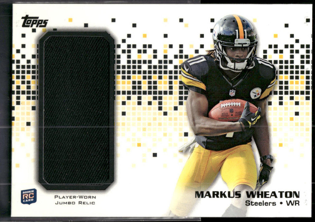 2013 Topps #RJR-MW Markus Wheaton Rookie Jumbo Relic