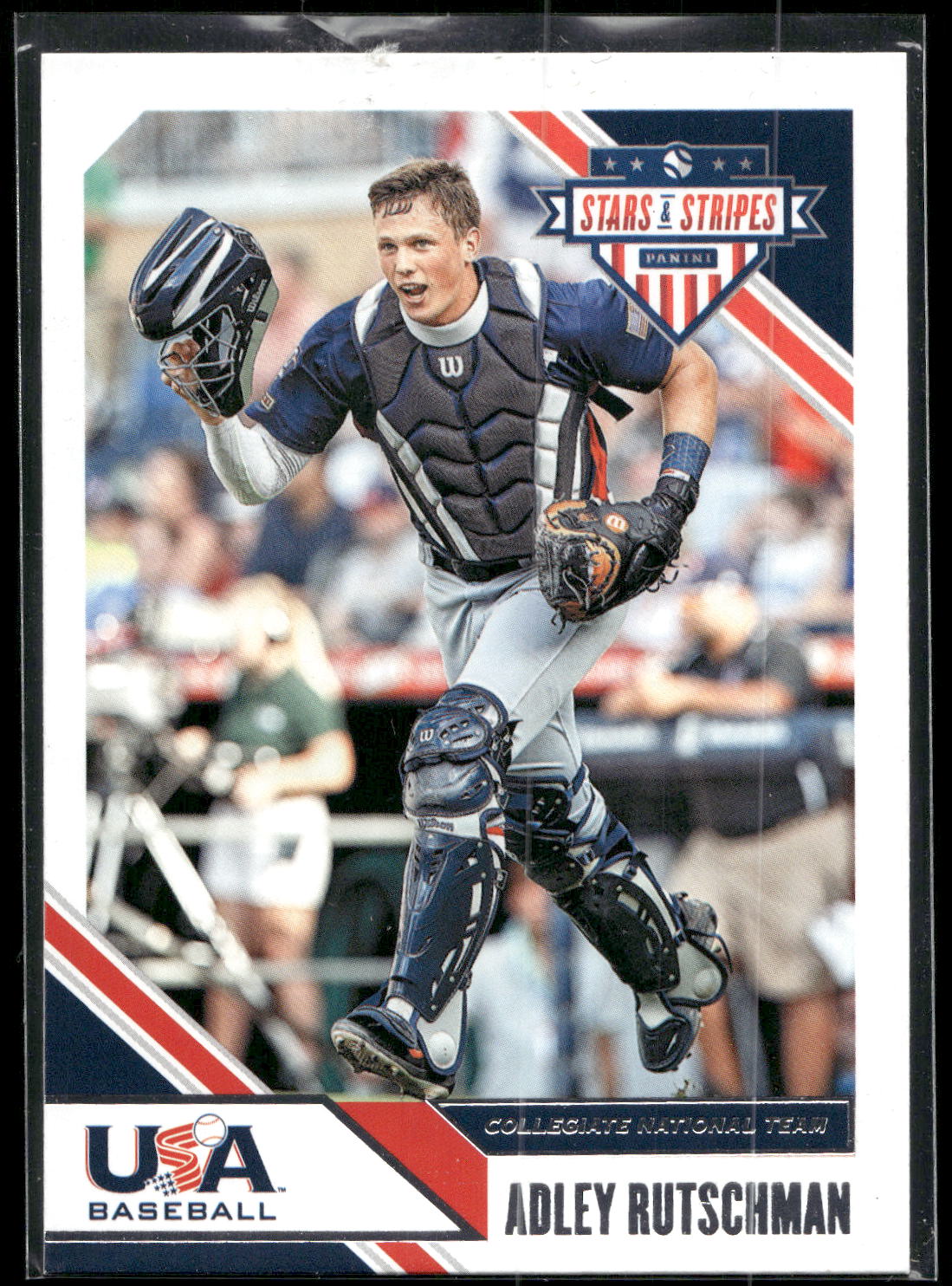 2020 Panini USA Baseball Stars & Stripes #87 Adley Rutschman