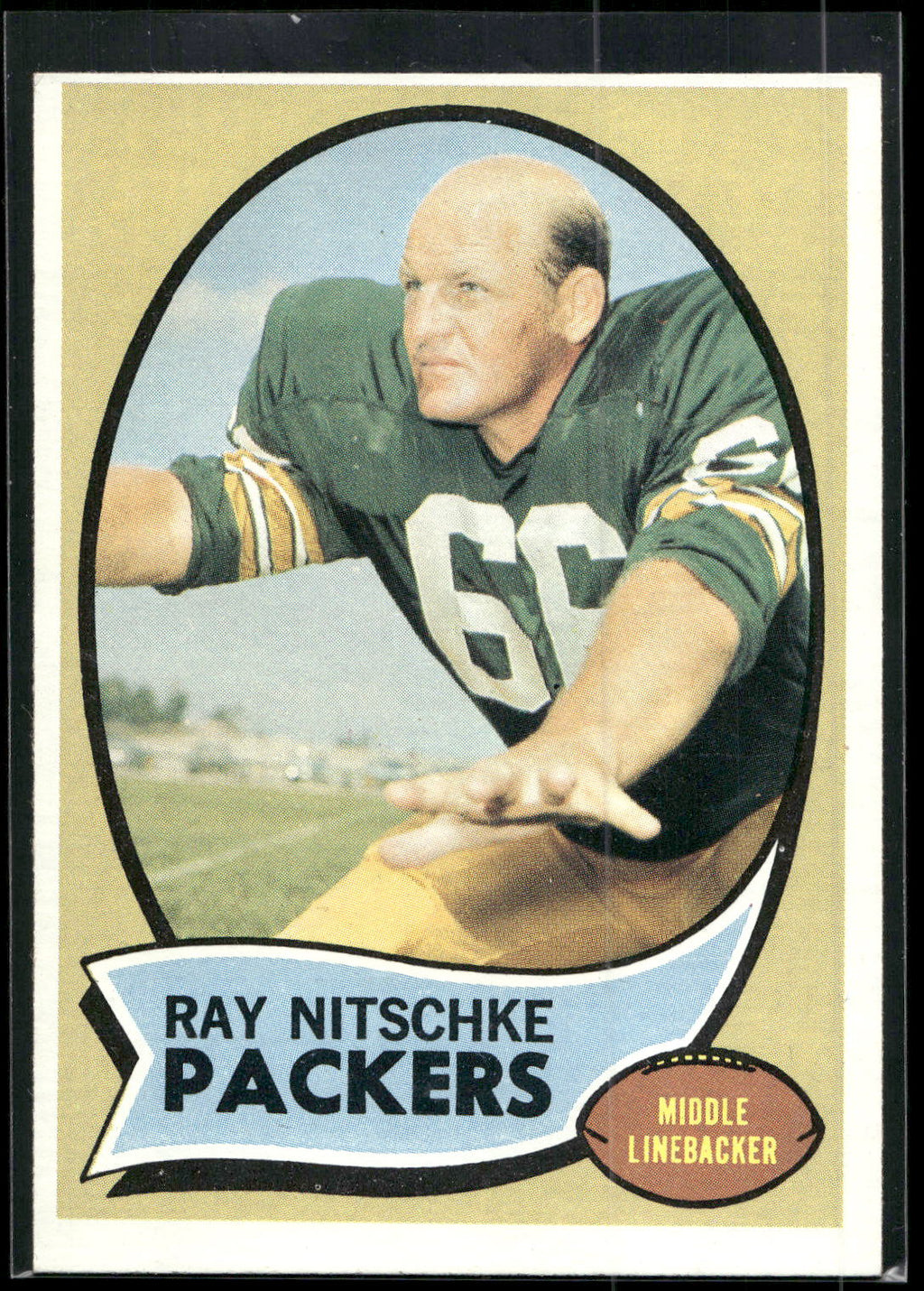 1970 Topps #55 Ray Nitschke