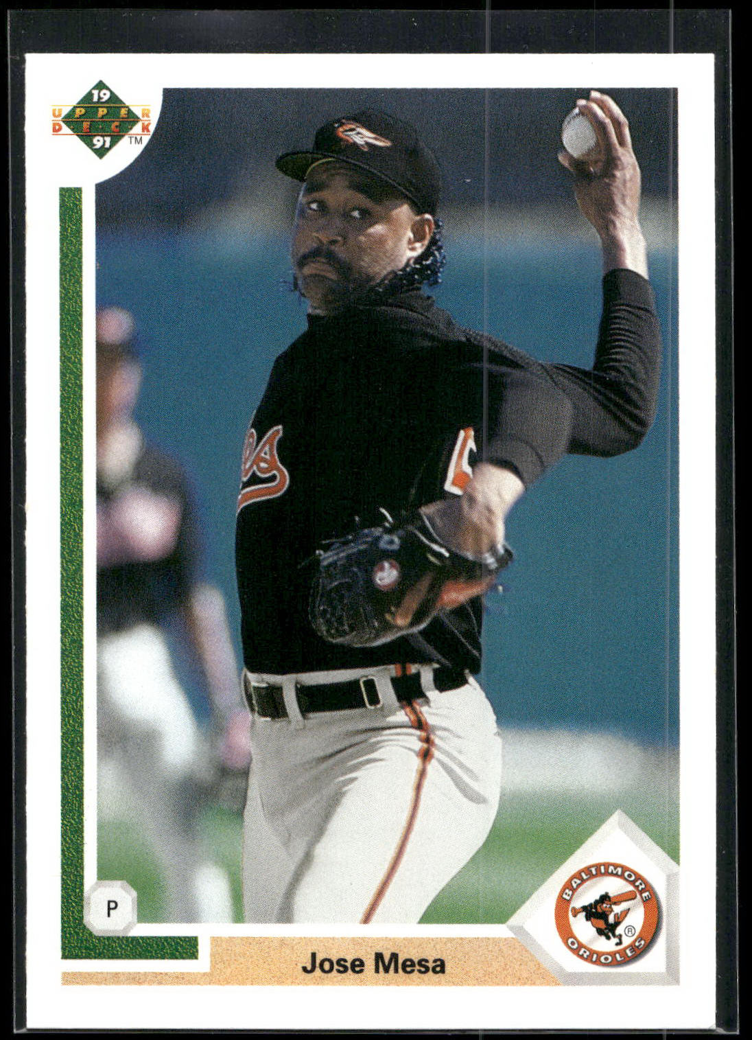 1991 Upper Deck #703 Jose Mesa